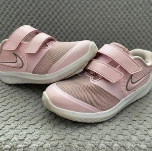 Pink Nike sneakers